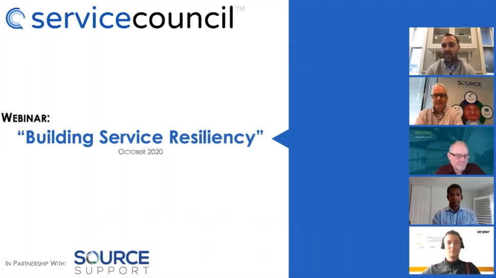 Building Service Resiliency webinar October 2020